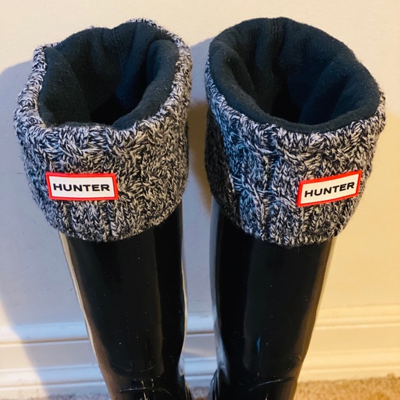 Hunter Rain Boots with Socks - Picture 4 of 6